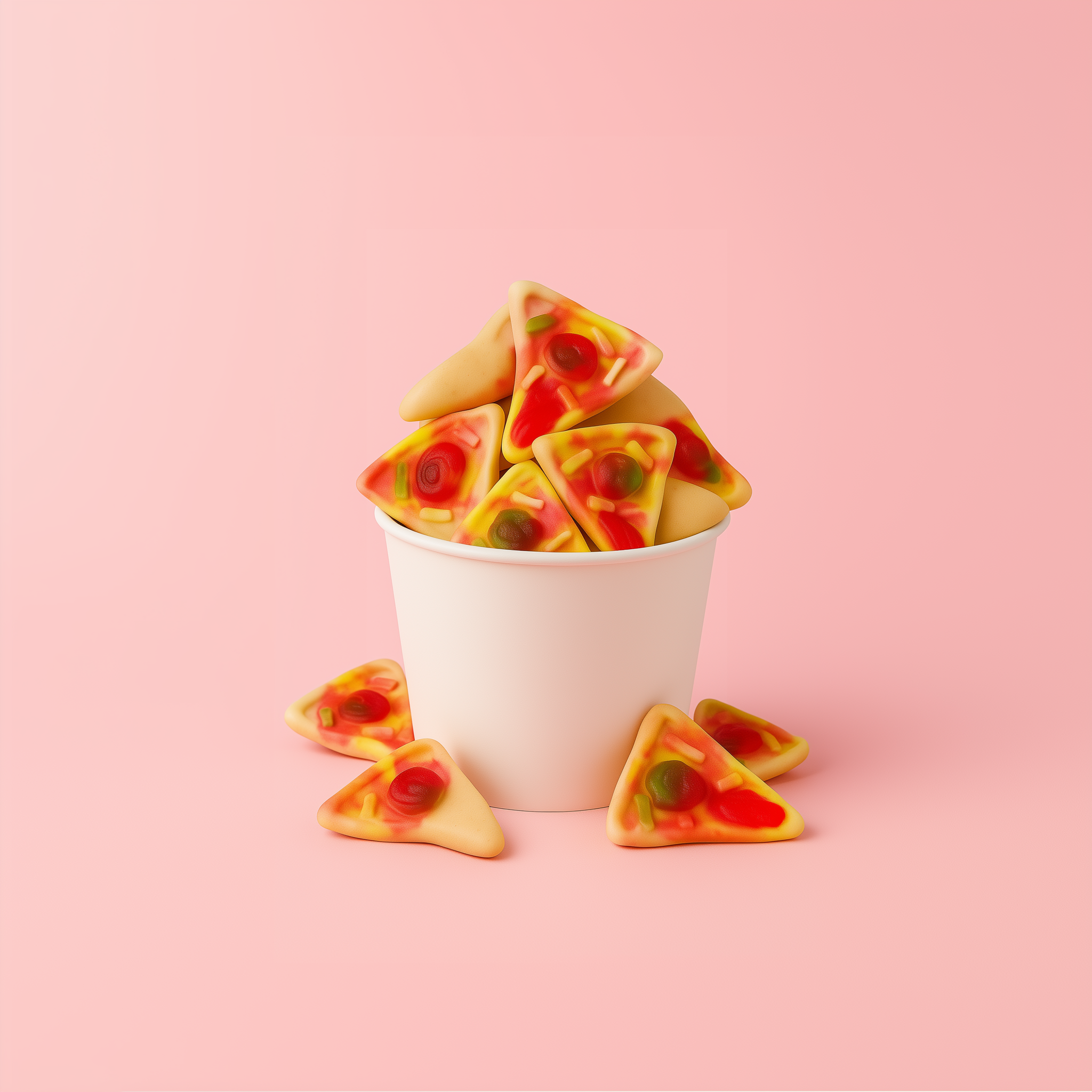 Halal snoep-zacht-zoet-pizza