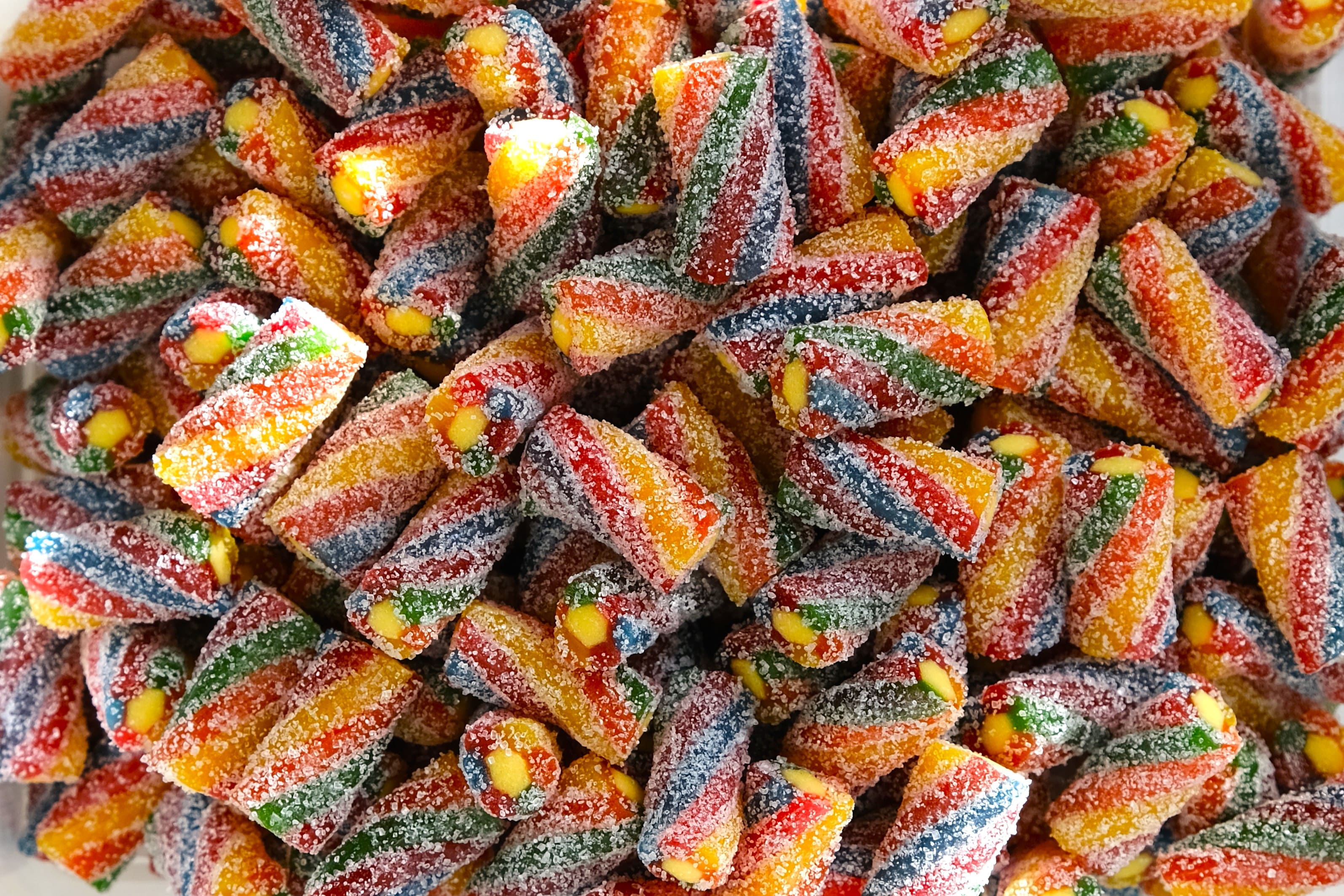 Halal snoep-zacht-zoet-regenboog kleuren