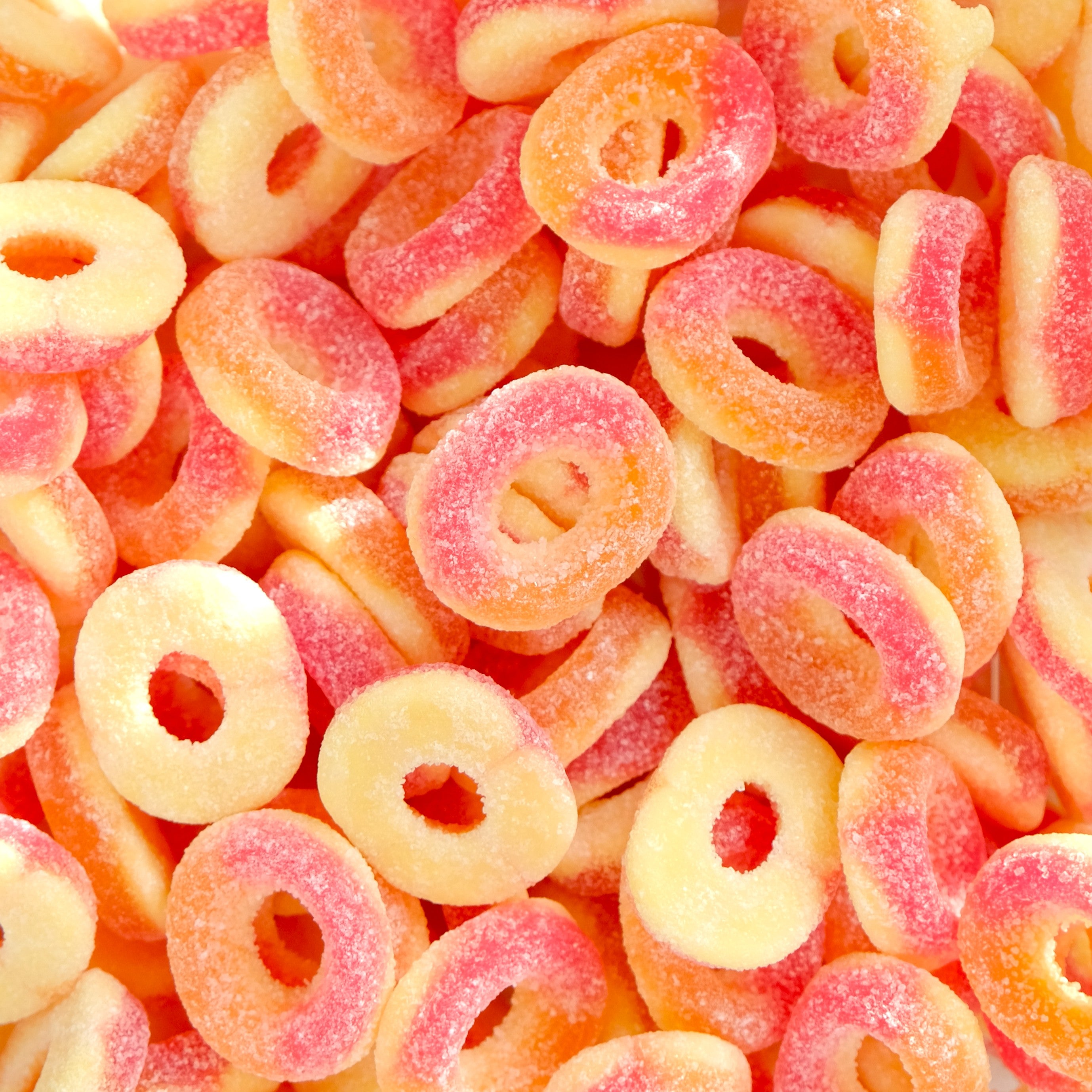 Halal snoep-zacht-zuur-perzik