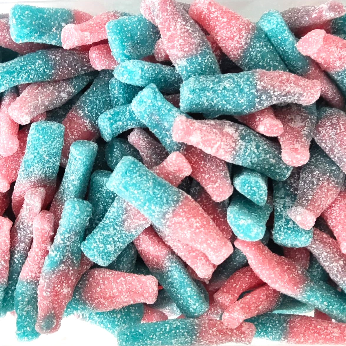 Halal snoep-zacht-zoet-gekleure flesjes